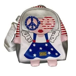 Betsey Johnson | Bags | Patriotic Betsey Johnson Backpack 